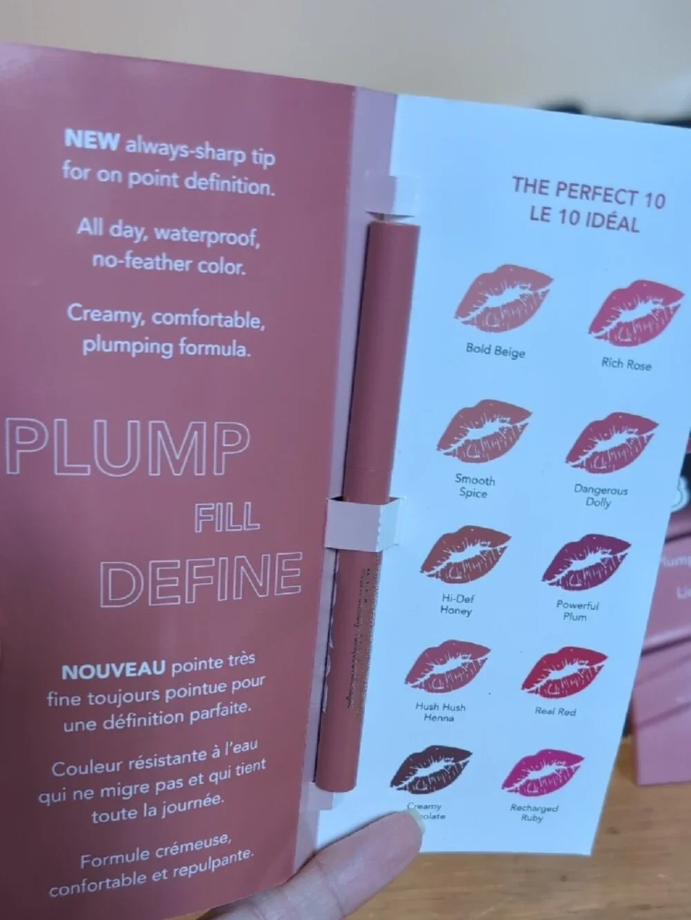 Buxom plumping lip